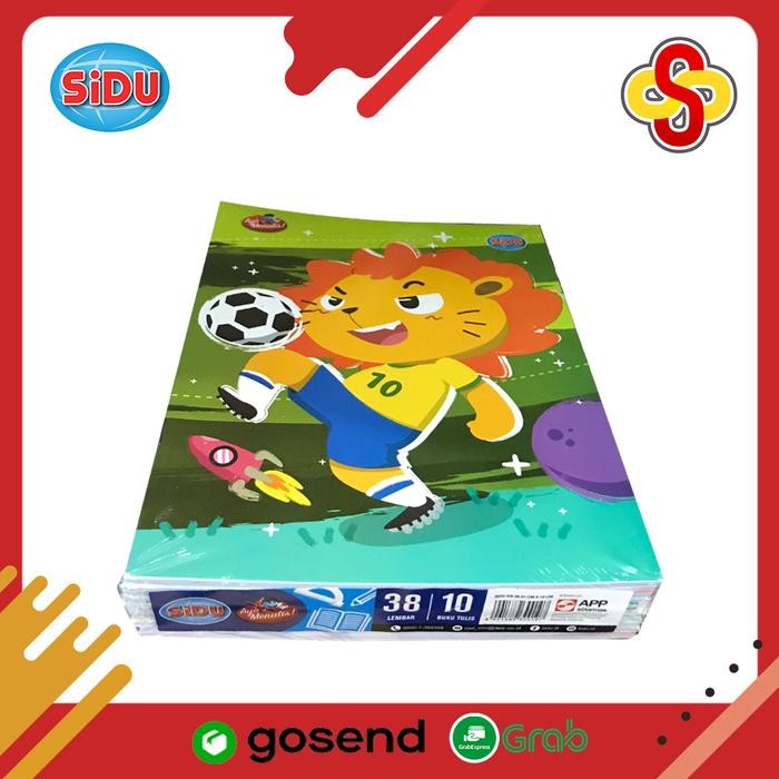 

Buku Tulis SiDU 38 Lembar Per Pack Isi 10 pcs