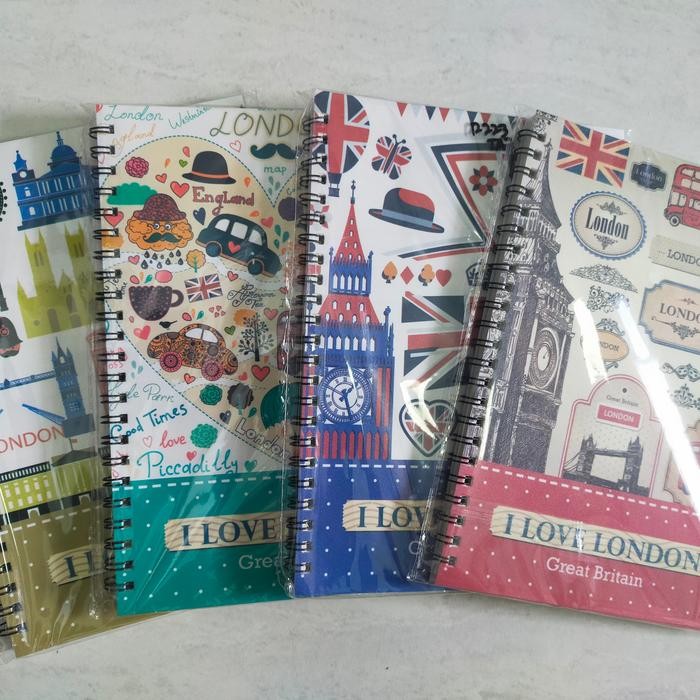 

note book spiral london