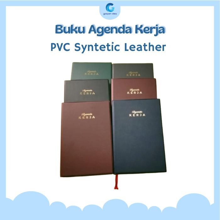 

Buku Agenda Kerja dengan Berbagai Pilihan Warna - Stationery, Paper Grey Kertas Brown Green
