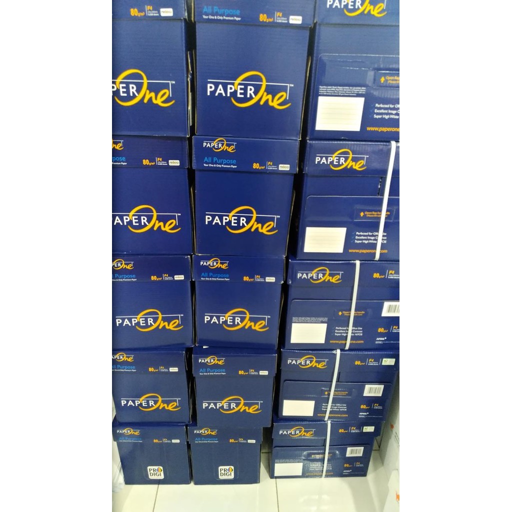 

Kertas Hvs A4 80 Grm Paper One Pembelian 1 Dus Promo Terbatas......