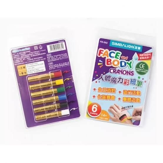 

Face And Body Paint Marker Spidol Krayon Cat Wajah Kulit Badan