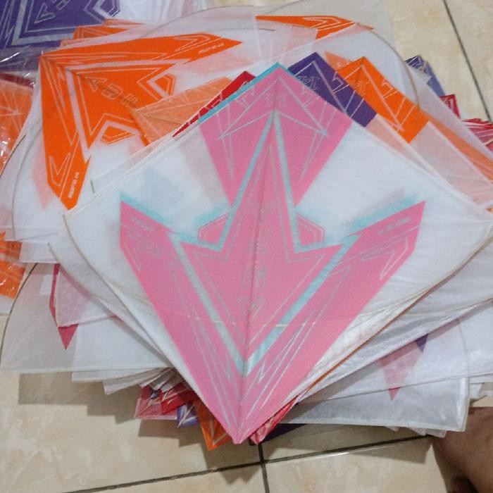 Layangan Munaroh Semi Sukhoi Arku Petung Kertas Minyak Kode 756