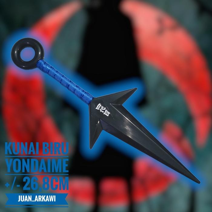 MAINAN KUNAI PLASTIK YONDAIME MINATO NARUTO COSPLAY KODE 1191