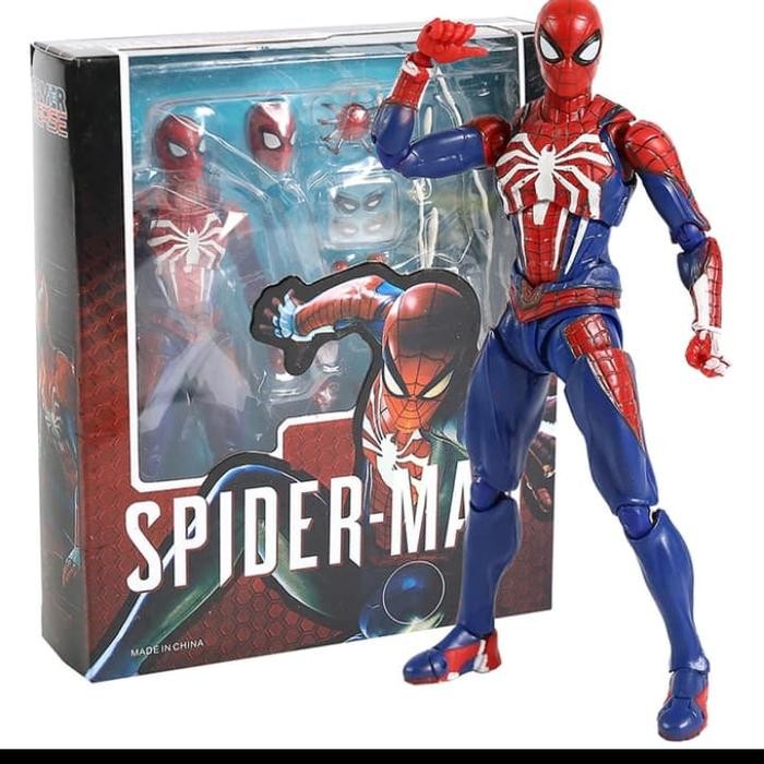 SHF SPIDERMAN PS4 ADVANCED SUIT ACTION FIGURE KODE 99