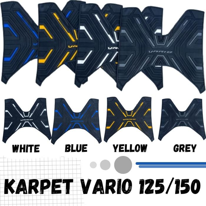KARPET VARIO 125 150 CBS ISS LED ESP 2017 - 2023 KARET ALAS DEPAN KARPET MOTOR VARIO AKSESORIS