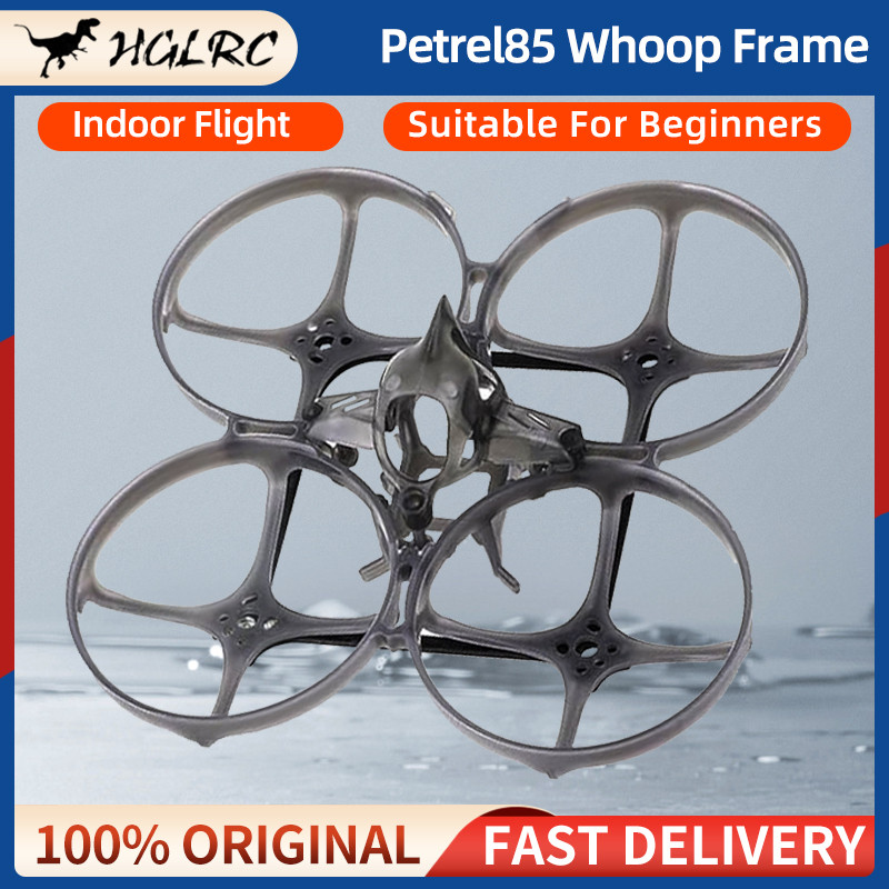 IMPORT HGLRC Petrel85 Whoop Frame 85mm Wheelbase Petrel 85 For RC FPV 2inch Drone Tiny Whoop Indoor