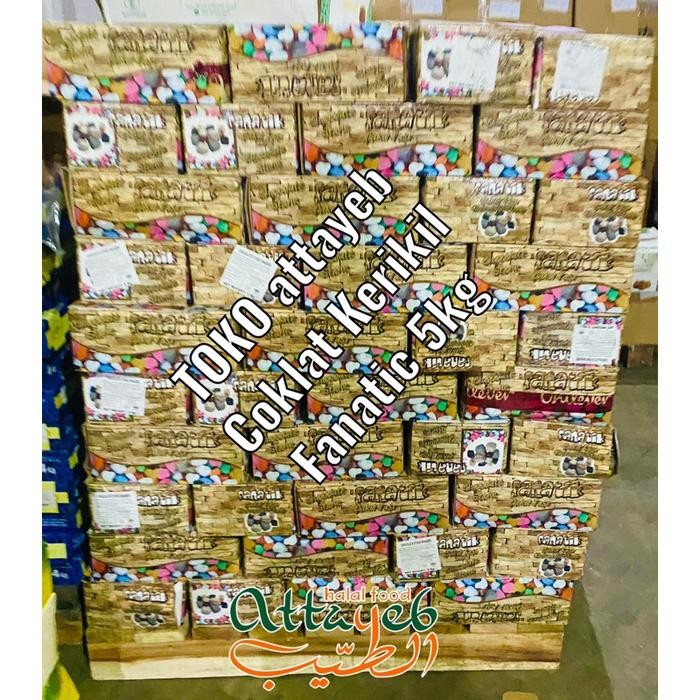 

New Coklat Kerikil Fanatik 1kg Premium Dijamin Original Cokelat Turkey Chocolate Mix Rasa Enak Pasti