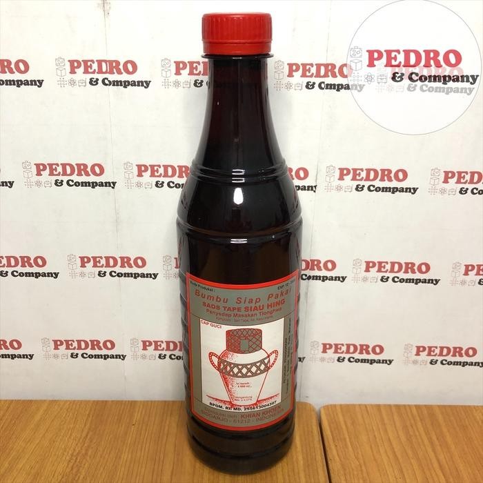 

New Siau hing saos tape gentong angciu 600ml - sauce fermented bumbu masak