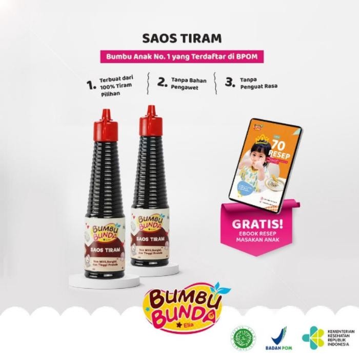 

New Saos Tiram Organik Bumbu Bunda by Elia Slow Cooker MPASI Sehat