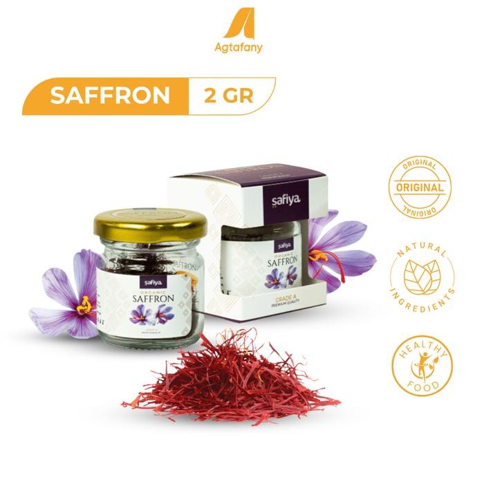 

New Saffron Safron 2 gr Super Negin Grade A Original