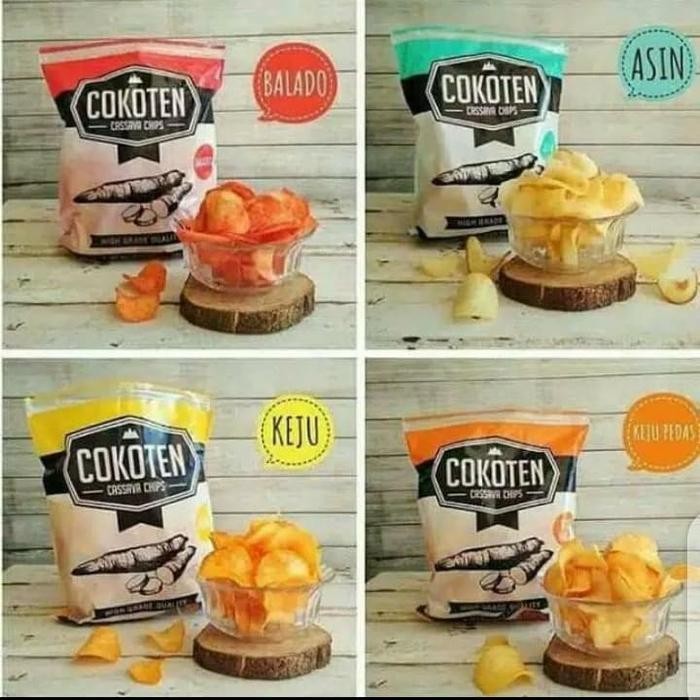 

New kripik singkong cokoten