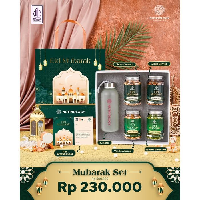 

New Hadiah Gift Bingkisan Hamper Parsel Lebaran Idul Fitri Mubarak Set