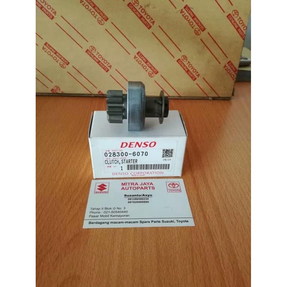 Bendix Starter/Gigi Bendix Innova Hilux Bensin