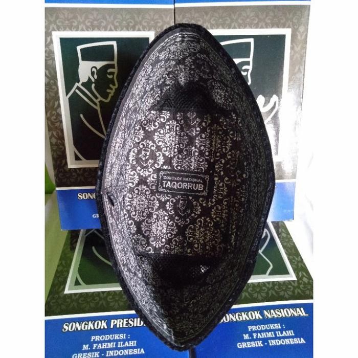 (Allthebest) PECI HITAM POLOS , SONGKOK / KOPIAH HITAM TAQORRUB