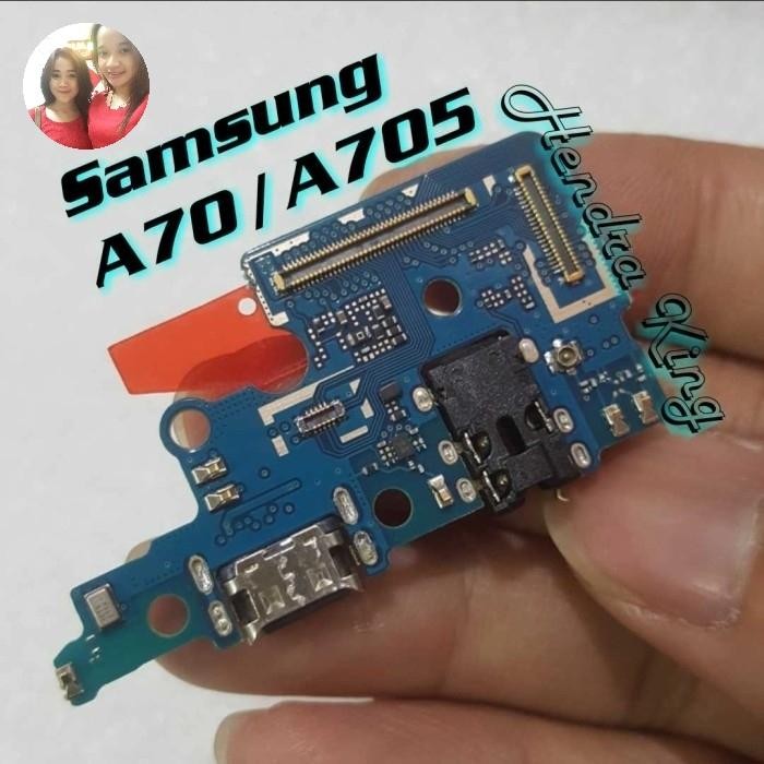 Papan pcb konektor cas samsung A70 2019