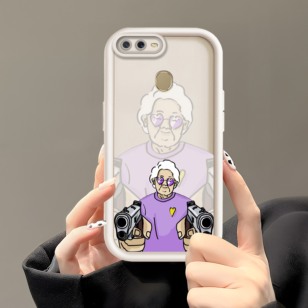 Softcase Phone Case For OPPO A12 A5S A7 A12S Hp Soft Fashion Kartun Cool Motif Casing Ponsel Untuk K