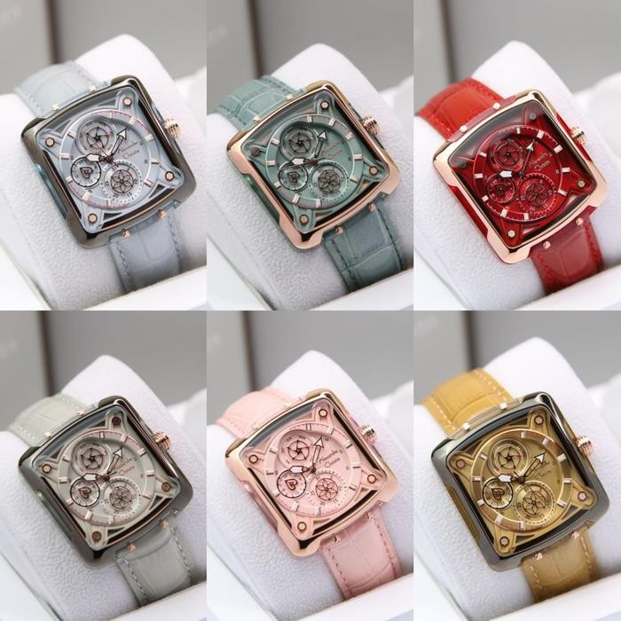 JAM WANITA ALEXANDRE CHRISTIE AC 3030 AC3030 LEATHER CRYSTAL ORIGINAL
