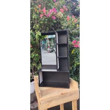 Rak meja rias, meja cermin make up, meja rias murah, meja rias gantung,penyimpanan rias, tempat alat