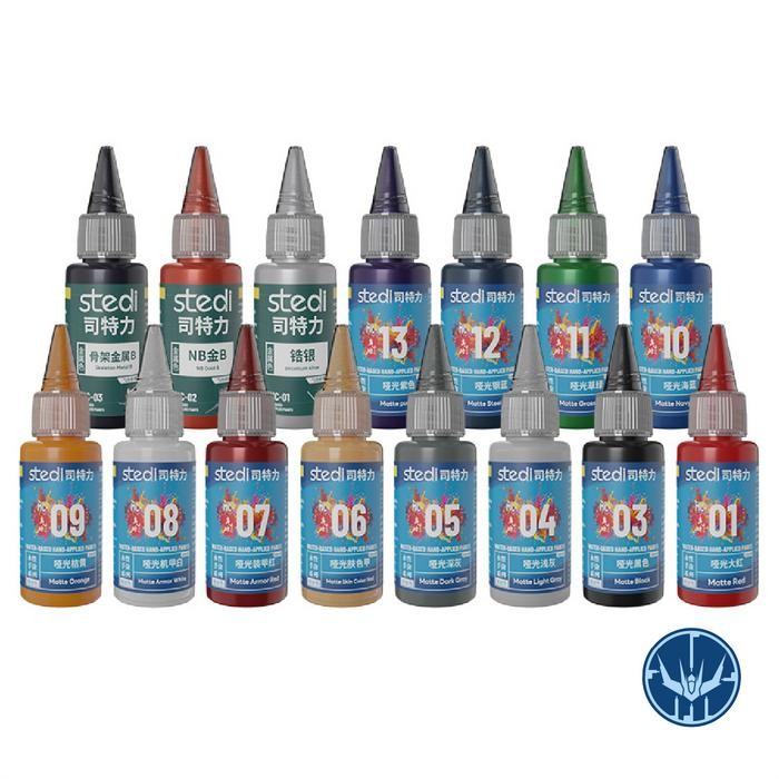 

STEDI Water-based Basic Color Acrylic Paint - Hand Paint Cat Gundam Model Kit