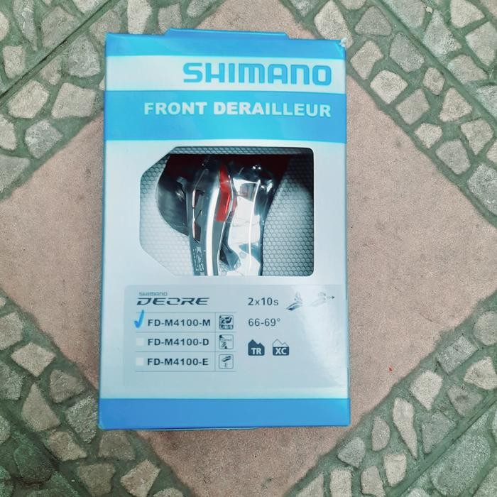 FD SHIMANO DEORE M4100 FRONT PULL 34.9mm sparepart sepeda termurah