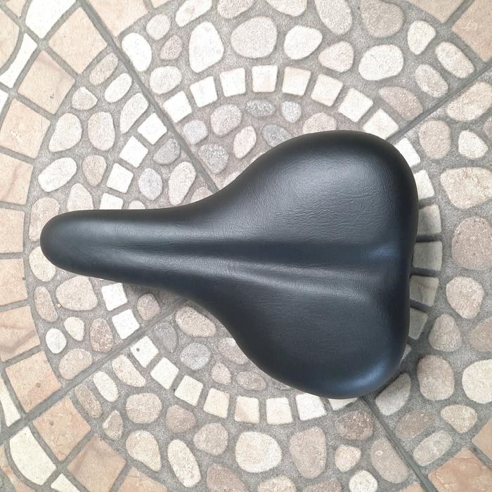 SADEL SEPEDA MTB EXOTIC MODEL PER HITAM sparepart sepeda termurah