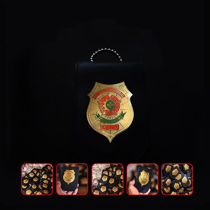 Azka Lencana Pin Ahli K3 Umum Kalung Dompet Ak3U