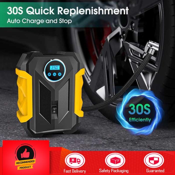 Termurah Pompa Ban Mobil Inflator Elektrik 150 Psi