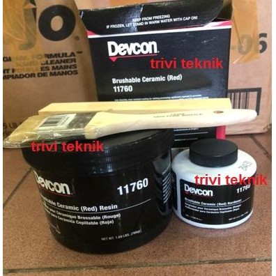 Brushable Ceramic Devcon 11760,Lem Epoksi Pelapis