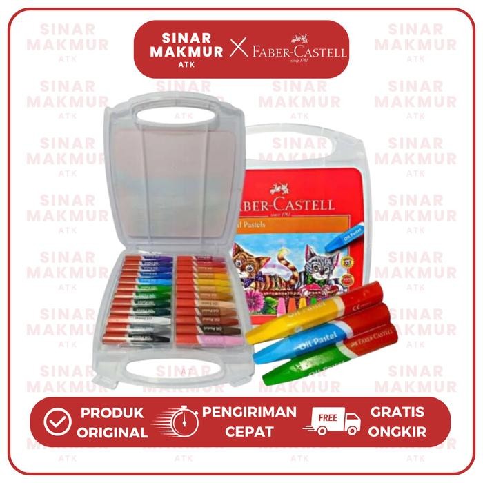 

Hexagonal Crayon/Oil Pastel Eco 24 Warna Faber Castell (Set)
