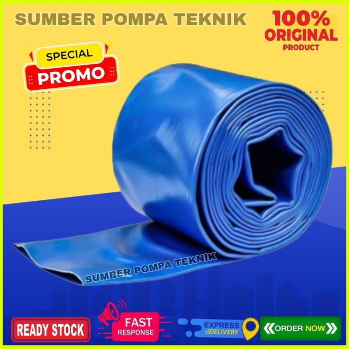 Selang Lipat Sunny Hose 3inch per 1 Meter Selang irigasi Sunny Hose