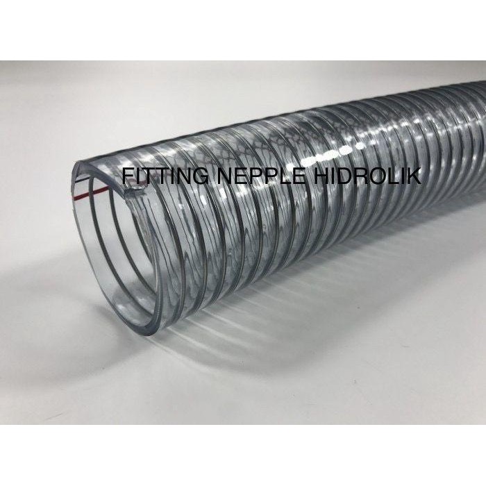 Populer Hose Spiral 2 Inchi / Spring Hose Kawat 2 Inch / Suction Hose 2 Inch