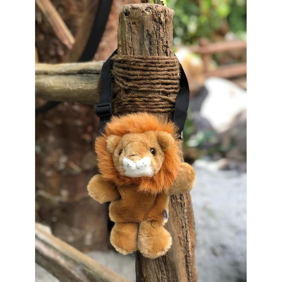 Sling Bag Boneka Singa Lion Sling Bag Taman Safari