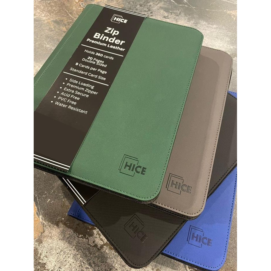 

Hice Premium Zip Album Card Binder 9 Pocket Binder Kartu Pokemon Magic
