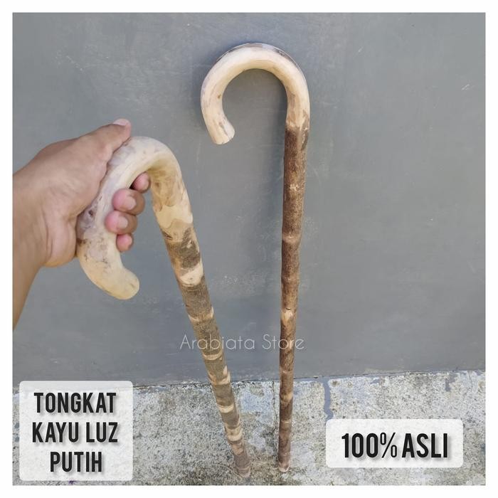 (Allthebest) Tongkat Kayu Luz Putih Tongkat Nabi