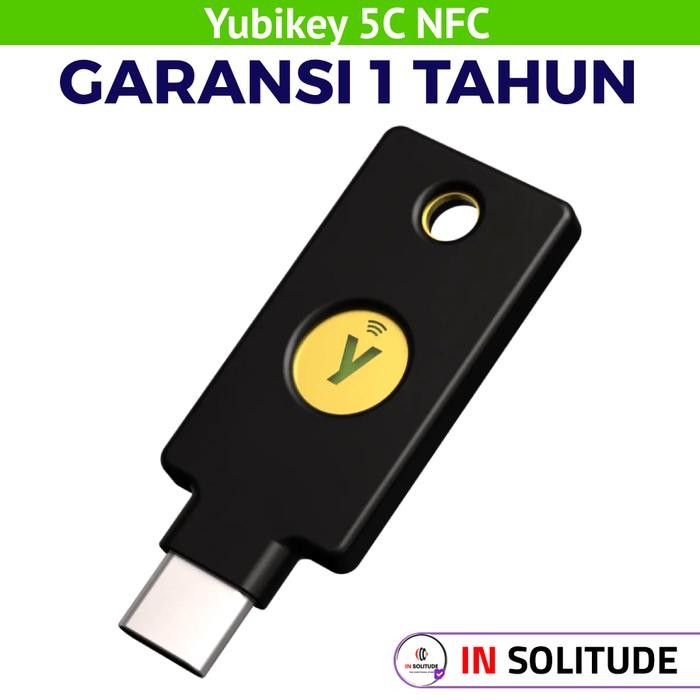 Yubikey 5C NFC USB-C Yubico Two Factor Authentication