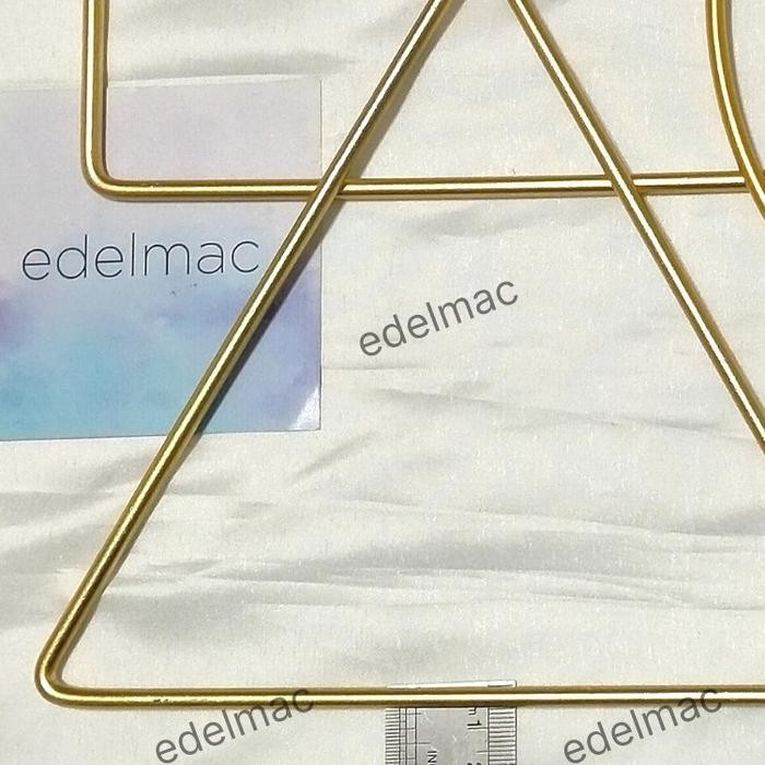 Ring Kawat / Besi Macrame Dekor Gantungan Karangan Bunga DIY Flower Handmade Decoration