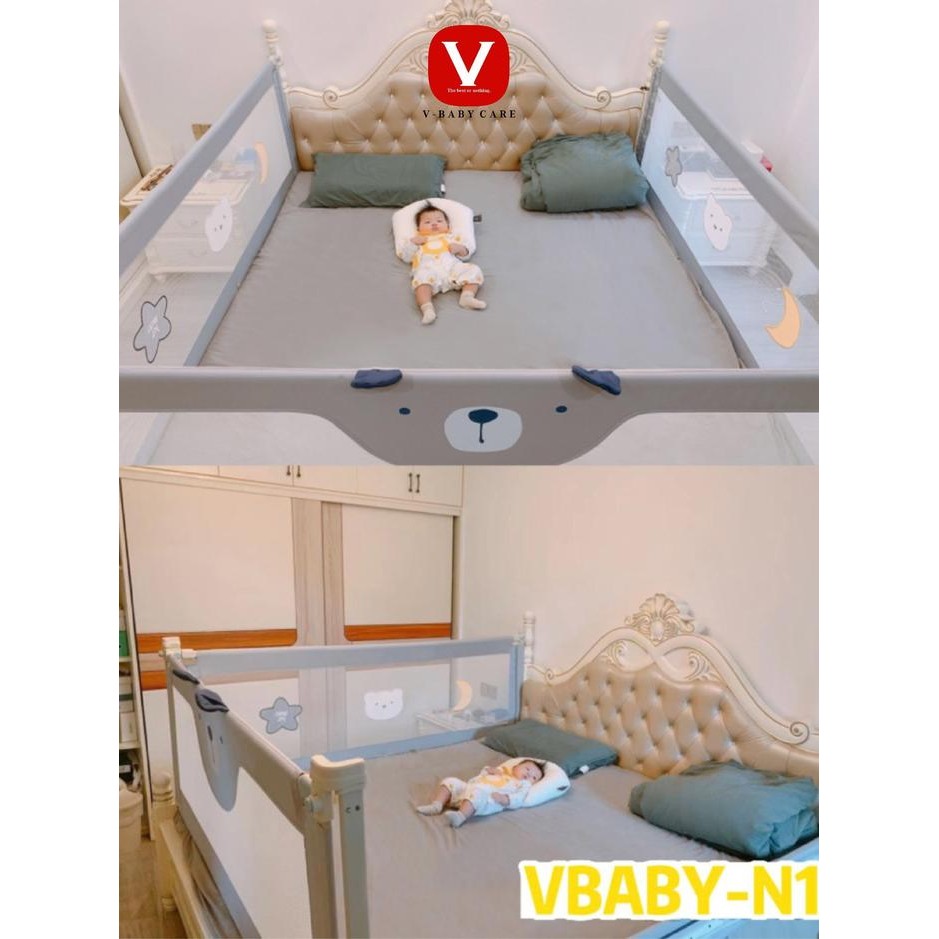 V-BABY CARE babyBedrail Baby Bed Rail Safety Guard Bedguard VBABY-N1