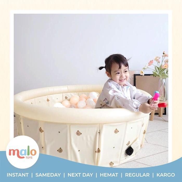 MALOTOYS - Folding Playmat Pool Kolam Renang Lipat Anak Mandi Bola Ball Pit Ballpit Sand Pit