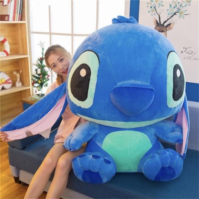 Boneka Stitch Jumbo XXL Ukuran 70 CM Besar Halus dan Lembut