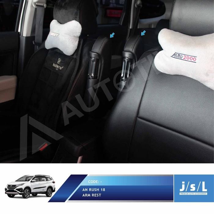 Armrest All New Rush Terios Adjustable 2 Pcs Sepasang Sandaran Tangan
