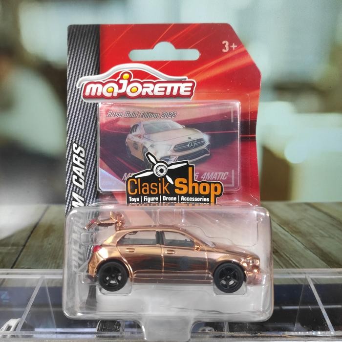 Majorette Mercedes AMG A 35 Rose Gold Ultra Rare Ban Karet Super Case