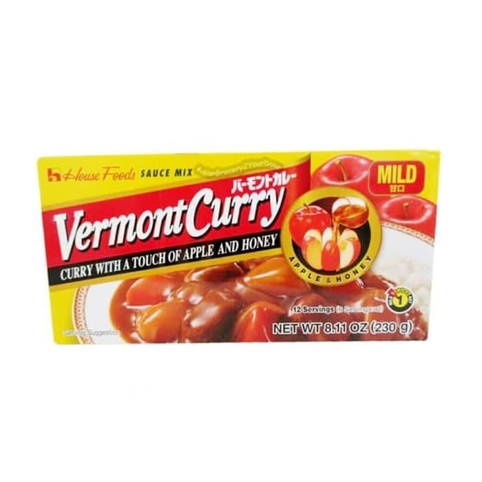 

ORIGINAL House Vermont Curry Jumbo Mild 230 GR READY STOCK