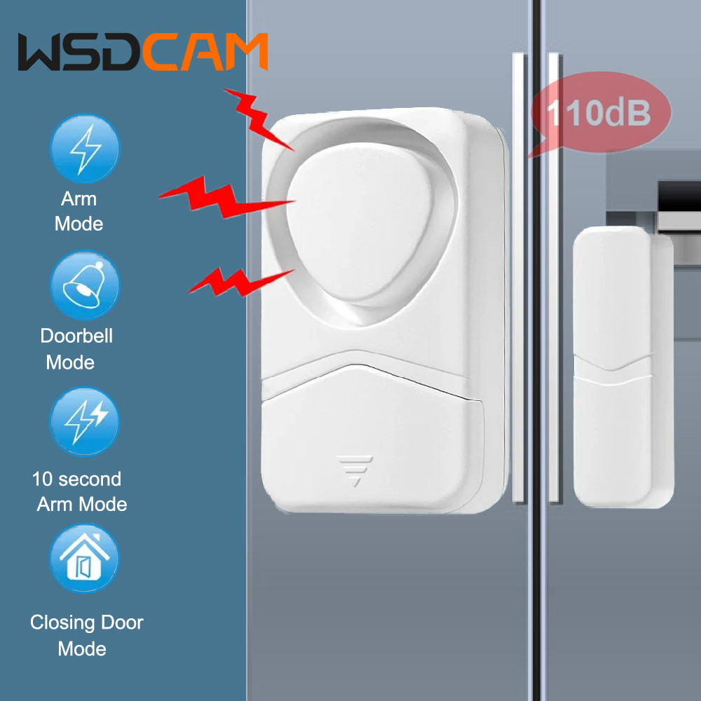 Refrigerator Alarm Door Window Burglar Sensor Alarm Door Open Detectors Freezers Close Reminder