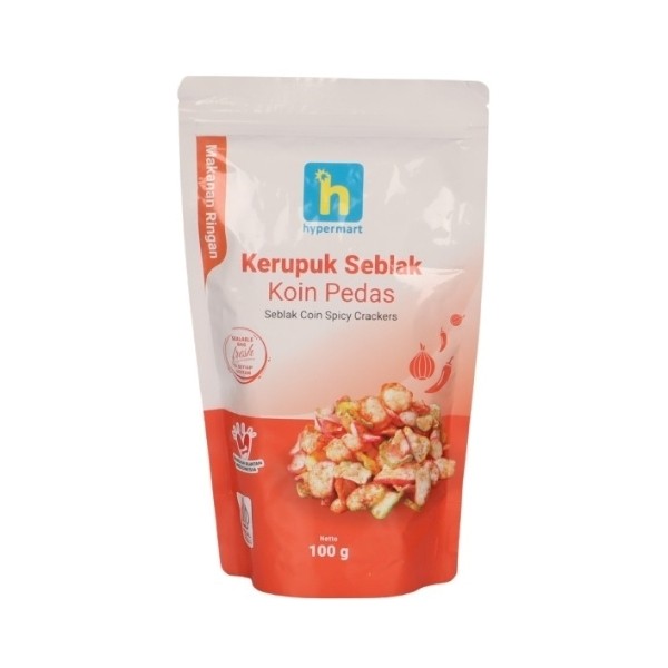 

HYPERMART KERUPUK SEBLAK KOIN PEDAS 100 GR