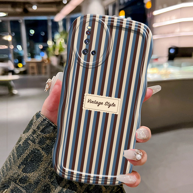 Casing Hp Untuk VIVO V19 V19 Neo V17 V17 Pro Case Casing garis Kasing HP Kesing gelombang Cesing Sil