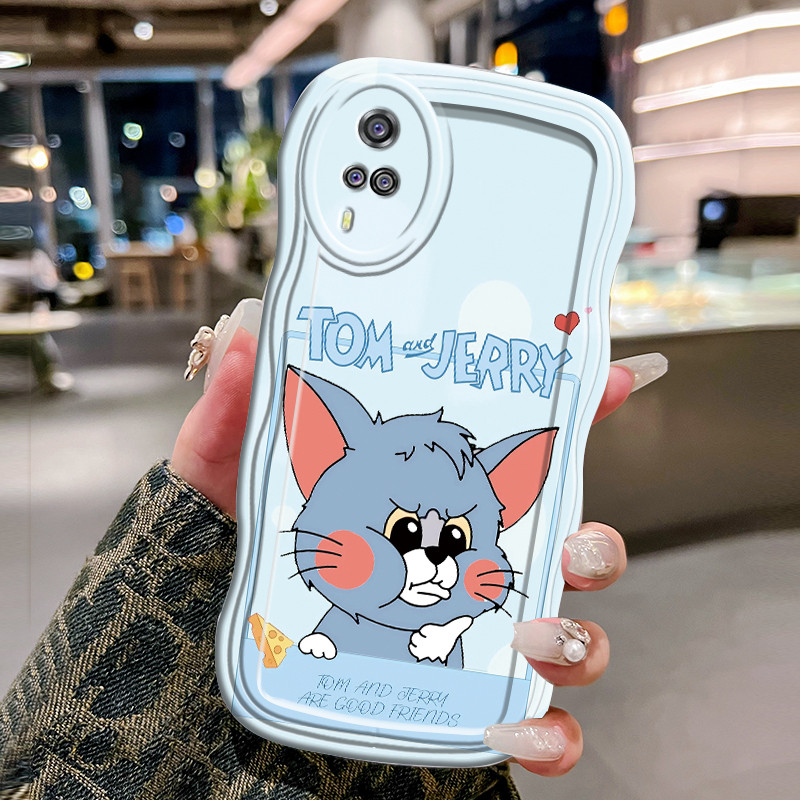 Casing Hp Untuk VIVO Y51 2021 Y31 2021 Y51A 2021 Y53 Y53s Y33 Case Casing Tikus HP Kesing gelombang 