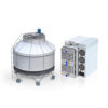 Heat Recovery Waterblock with Liquid Cooling for ASICs - 15 Miners 58 KW