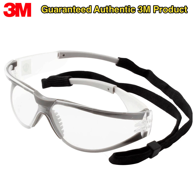 3M 11394 Safety Glasses Goggles Anti-wind Anti sand Anti Fog Anti Dust Bicyle Sport Travel Work