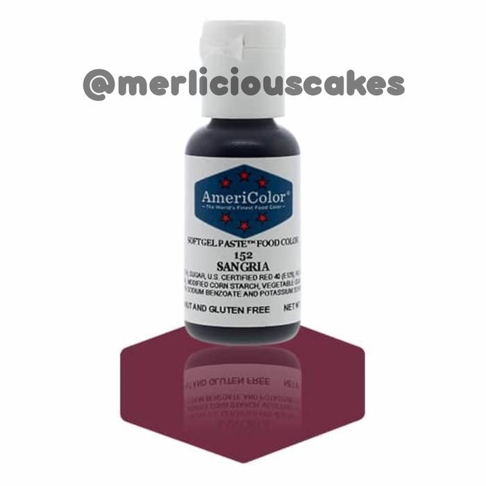 

Americolor 0,75 Oz Soft Gel Paste Sangria