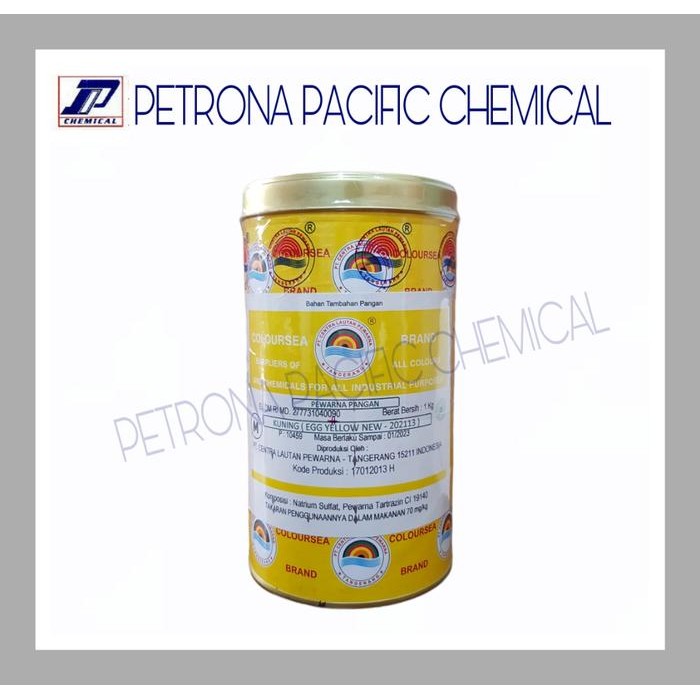 

Pewarna Makanan Bubuk Egg Yellow New (KUNING ) 202113 Merek COLOURSEA